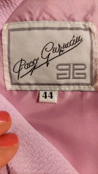 Vestido largo Paco Guzmán T.38-40