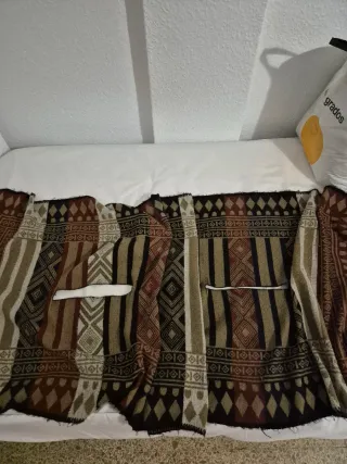 Capa mujer étnica multicolor