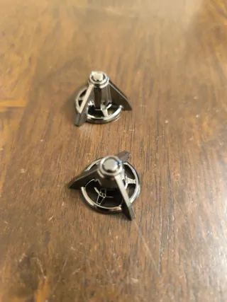 Dos botones Carrete Shimano Kisu 45