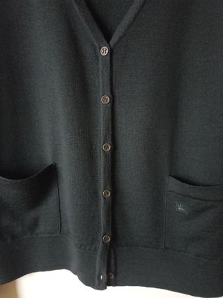 Cárdigan Burberry Verde Oliva Talla M