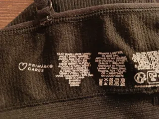 Pack 3 Sujetadores Niña. Talla 12-13