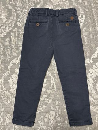 Pantalón azul niño Zara Talla 4