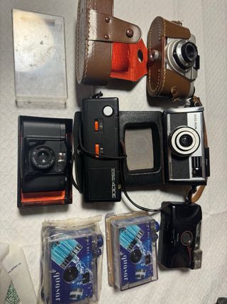 Lotto di 7 fotocamere Fujica, Zeiss