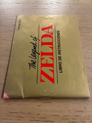 The Legend of Zelda NES Libro de Instrucciones