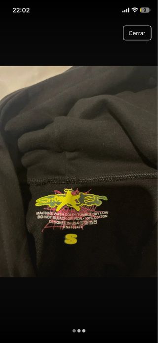 Sudadera Spider Web Talla S