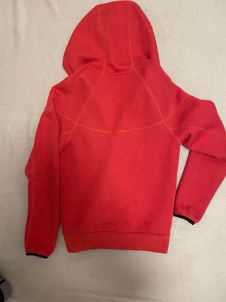 Nike Tech Fleece Hoodie Rojo