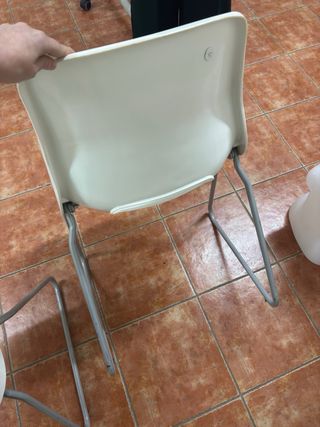 Sillas Ikea blancas (2 unidades)