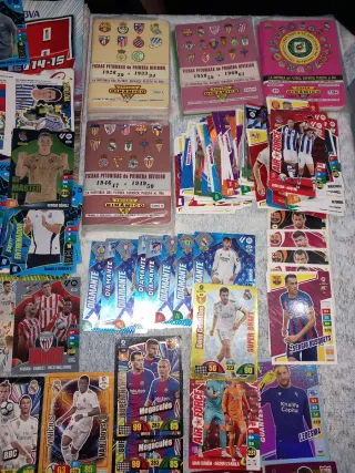 Lote cromos fútbol y mas