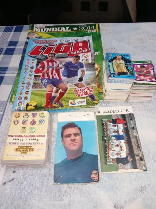 Lote cromos fútbol y mas