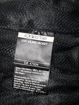 Chaqueta Moto Alpinestars Negra