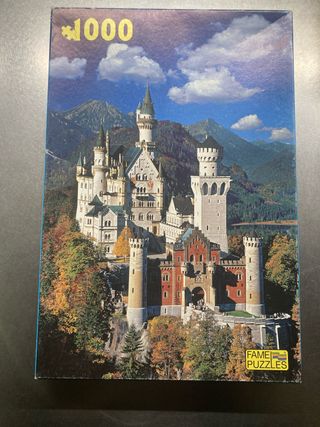Puzzle 1000 piezas Castillo Neuschwanstein