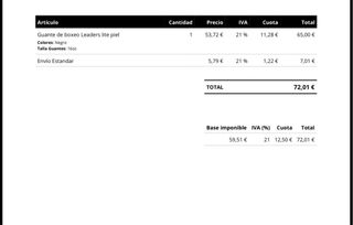 Guantes Boxeo Leaders 16oz Negros