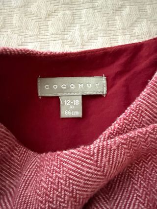 Pichi bebé espiga rosa 12/18 meses