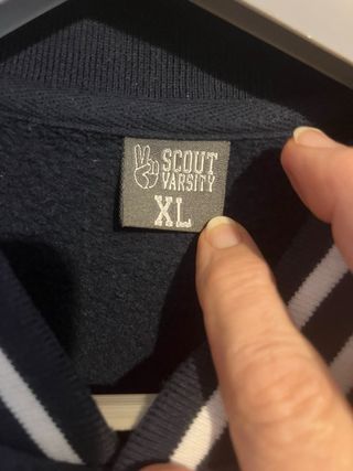 Giacca college felpa Scout varsity