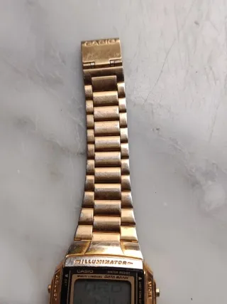 Reloj Casio DB 360 "2515"  Data Bank Dorado