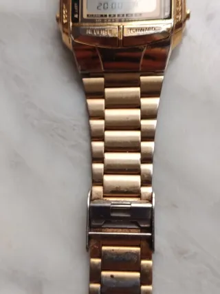 Reloj Casio DB 360 "2515"  Data Bank Dorado