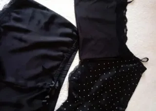 Conjunto lencería negro