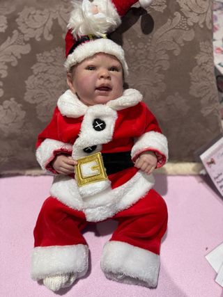 Bebé Reborn Traje Santa Claus