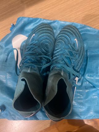 Nike Phantom Luna Botas Fútbol Azul