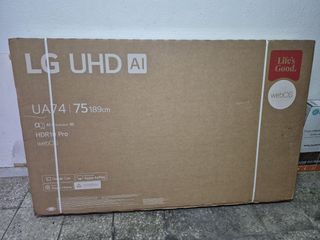 LG 75 UHD 4K AI TV HDR10 Pro webOS