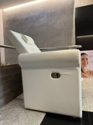 Sillon pedicura blanco