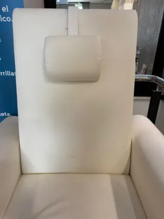 Sillon pedicura blanco