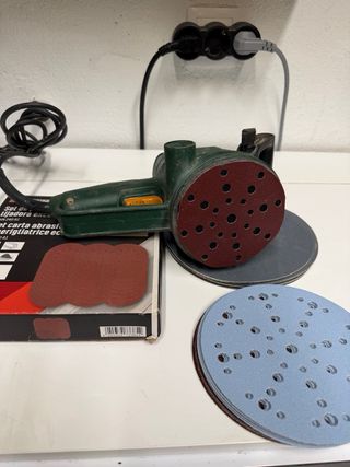 Lijadora Bosch PEX 125 + lijas