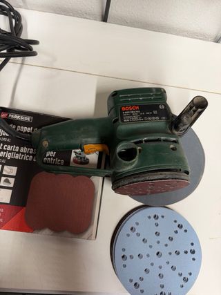Lijadora Bosch PEX 125 + lijas