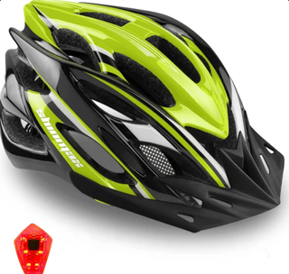 Casco Ciclismo Adulto Ajustable con Luz LED
