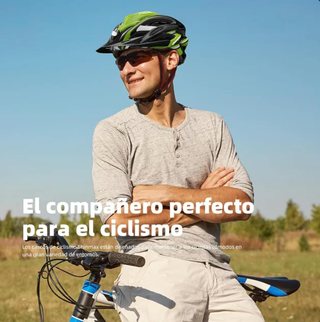 Casco Ciclismo Adulto Ajustable con Luz LED