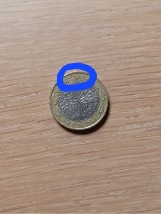 Moneda 1 Euro Francia 1999