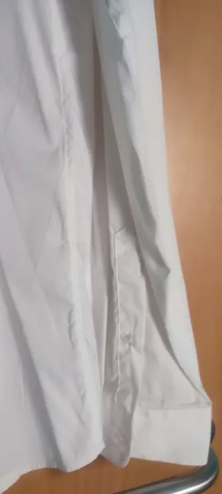 Camisa nueva Benetton Blanca Talla XL