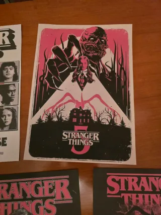 Set di 11 Poster di Stranger Things