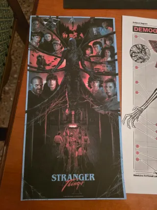 Set di 11 Poster di Stranger Things