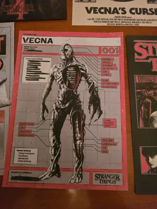 Set di 11 Poster di Stranger Things