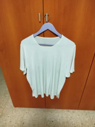 Blusa blanca mujer