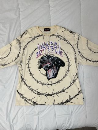 Camiseta Beige Perro