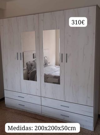Armario 4 puertas