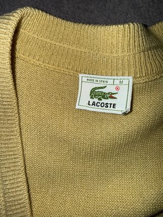 Cárdigan Lacoste Beige