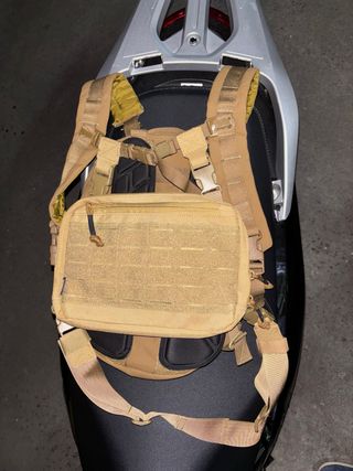 Chest rig + Zaino MOLLE Custom TAN