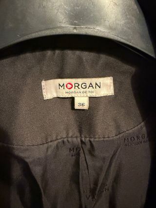 Parka Morgan Negra Talla S