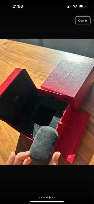 Scatola Cartier Rossa