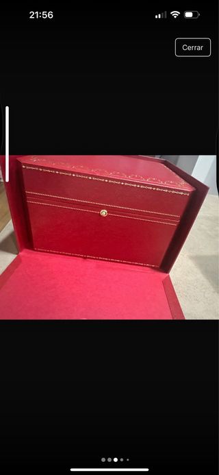 Scatola Cartier Rossa