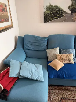 Divano angolare tessuto