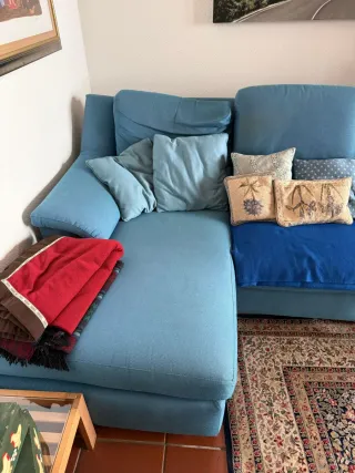 Divano angolare tessuto