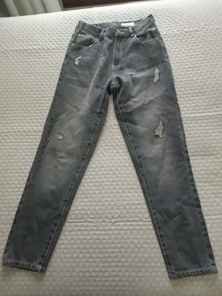 Vaqueros grises Lefties niña T.11-12