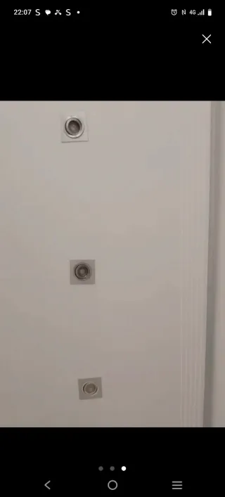 Foco empotrable metal