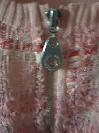 Chaqueta Simorra Tweed Rosa y Blanca