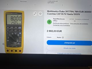 Multímetro Fluke 789 Processmeter