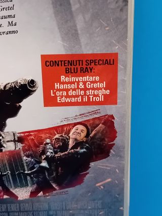 Hansel & Gretel Steelbook Blu-ray + DVD